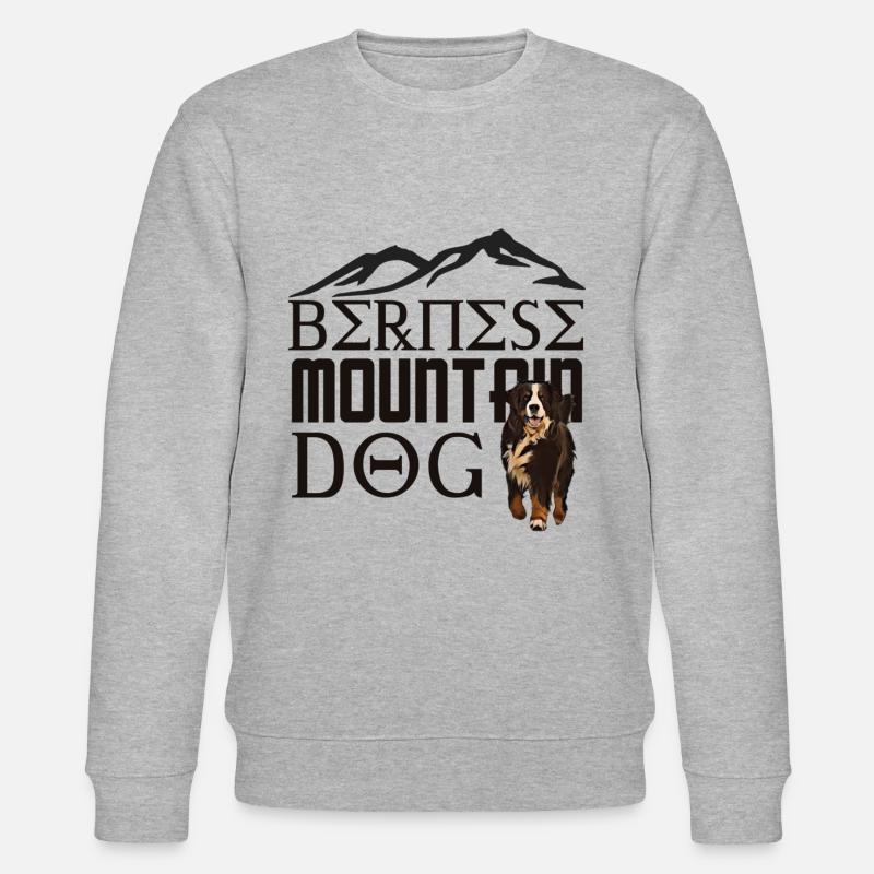 Berner Berghund - Stanley/Stella Unisex Bio-Sweatshirt CHANGER - Grau meliert