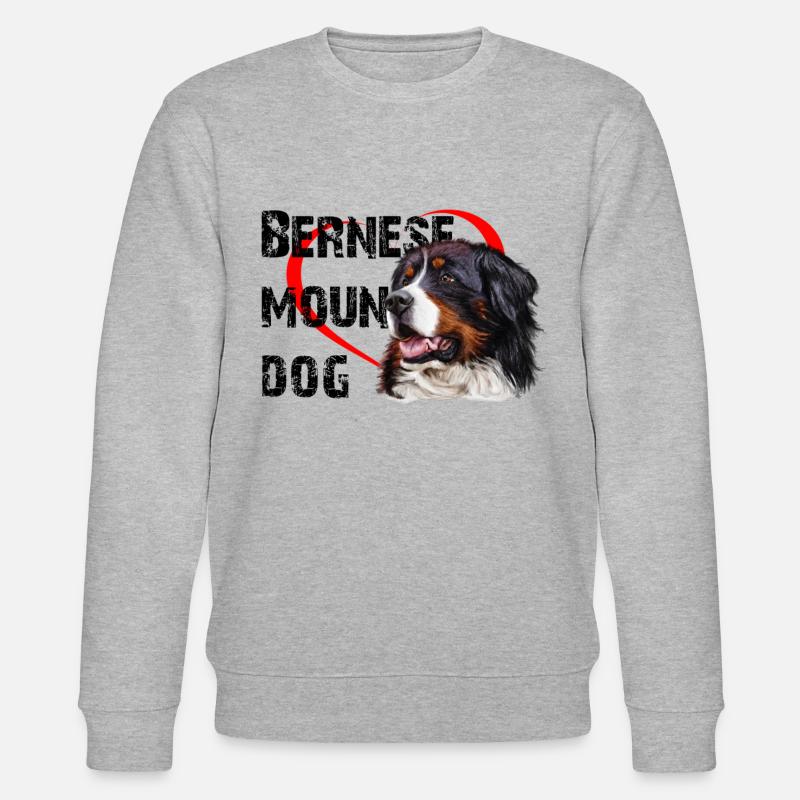 Bouvier bernois - Sweat bio CHANGER Stanley/Stella Unisexe - gris chiné