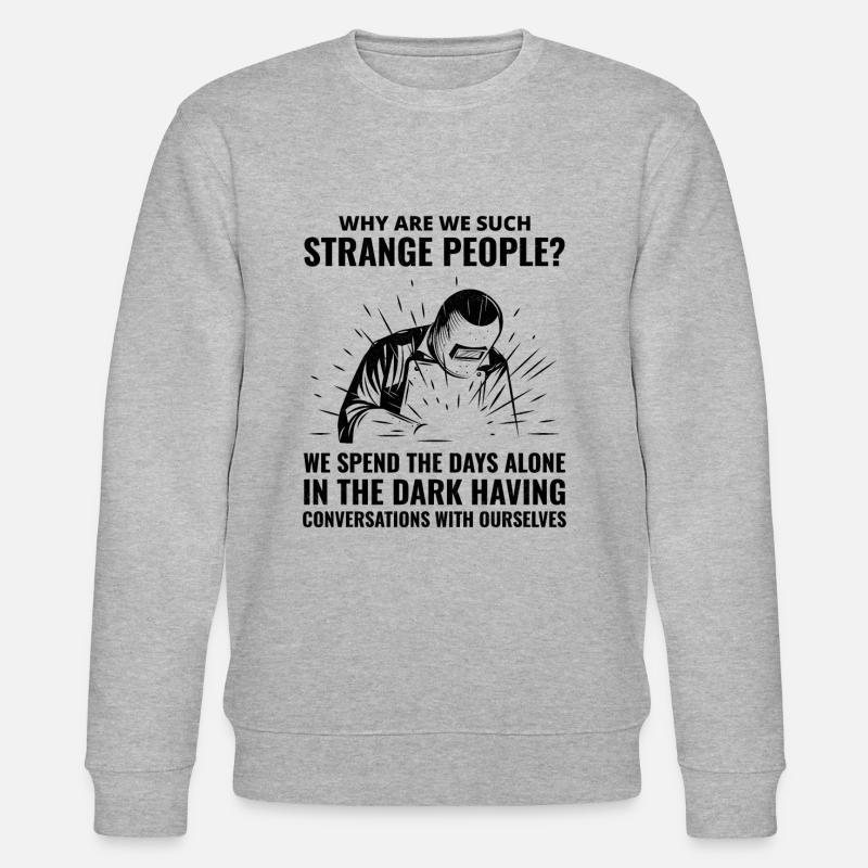 Soudeur Métal Construction Ferronnerie - Sweat bio CHANGER Stanley/Stella Unisexe - gris chiné