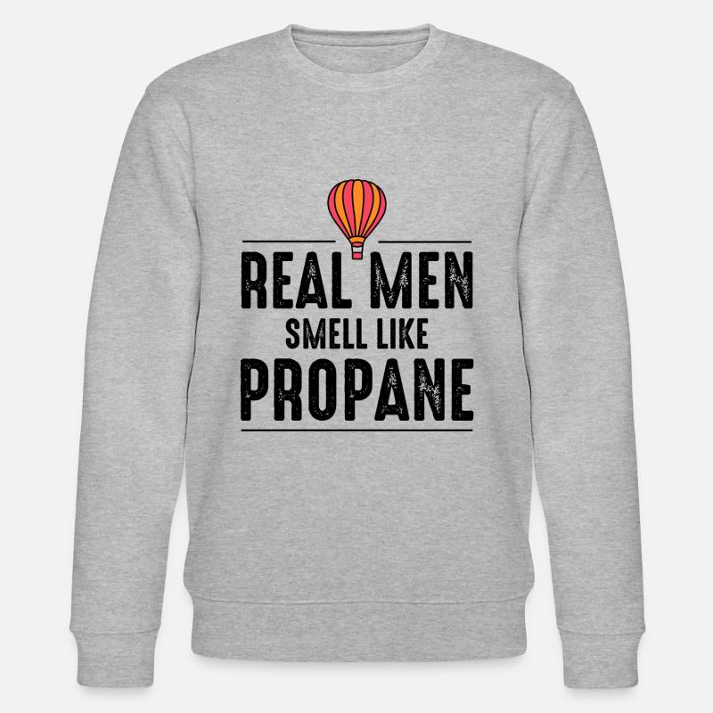 Montgolfière Montgolfière Montgolfière - Sweat bio CHANGER Stanley/Stella Unisexe - gris chiné