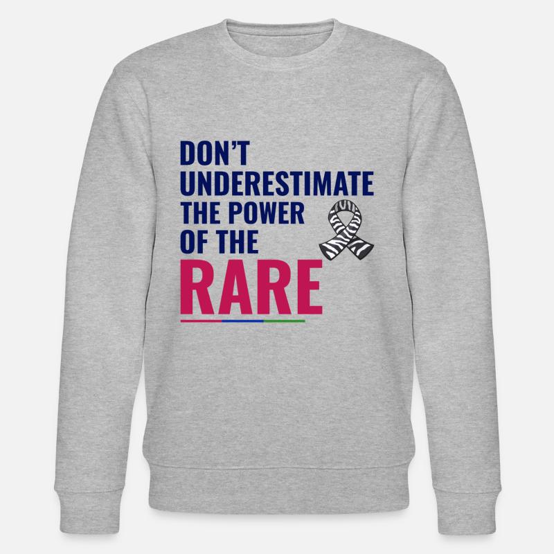 Sensibilisation aux maladies rares - Sweat bio CHANGER Stanley/Stella Unisexe - gris chiné