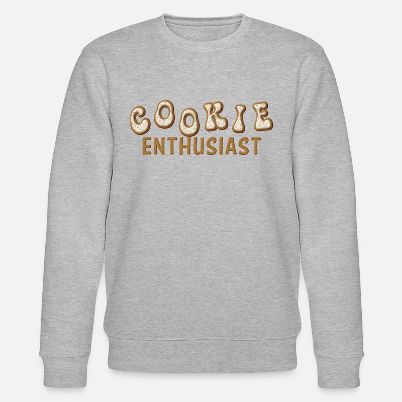 Keks-Enthusiast - Stanley/Stella Unisex Bio-Sweatshirt CHANGER  - Grau meliert