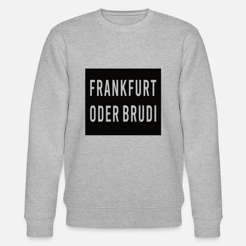 Frankfurt Oder Brudi - Stanley/Stella Unisex Bio-Sweatshirt CHANGER  - Grau meliert