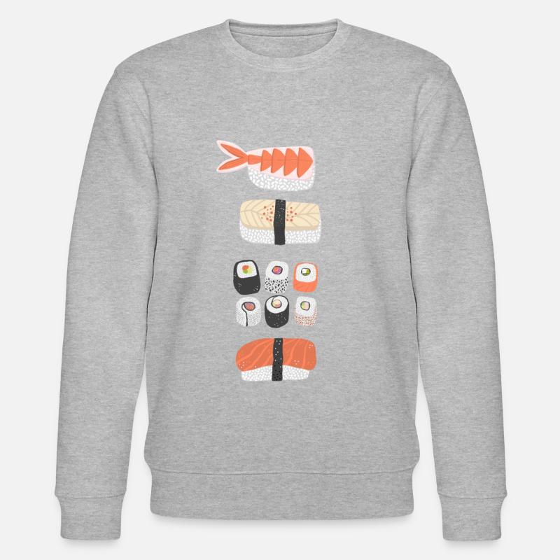 Sushi - Sweat bio CHANGER Stanley/Stella Unisexe - gris chiné