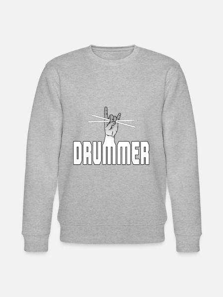 drummer - Stanley/Stella CHANGER Unisex Organic Sweatshirt - heather grey