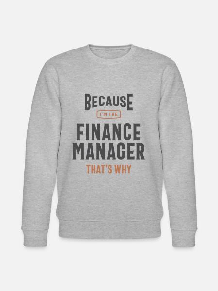 Beruf des Finanzmanagers - Stanley/Stella Unisex Bio-Sweatshirt CHANGER  - Grau meliert