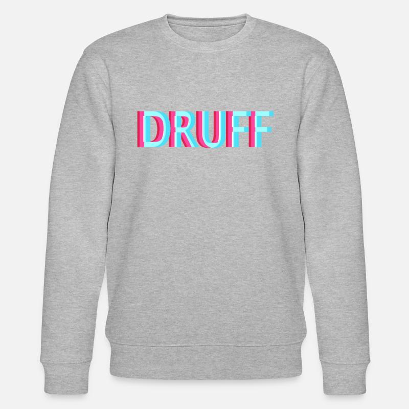 Schranz Speedcore Tekk Hardtekk Techno Raver EDM - Stanley/Stella Unisex Bio-Sweatshirt CHANGER  - Grau meliert