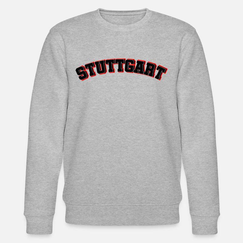 Stuttgart Schwabenstadt Team - Stanley/Stella Unisex Bio-Sweatshirt CHANGER  - Grau meliert