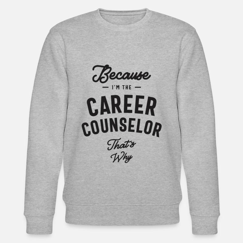 Berufsberater Berufsbezeichnung Beruf - Stanley/Stella Unisex Bio-Sweatshirt CHANGER  - Grau meliert