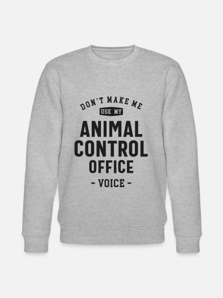 Tierkontrollbüro Beruf - Stanley/Stella Unisex Bio-Sweatshirt CHANGER  - Grau meliert
