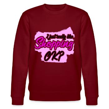 Shopping - Stanley/Stella Unisex Bio-Sweatshirt CHANGER  - Burgunderrot - Vorne - Nik (191cm) & Marisol (170cm)