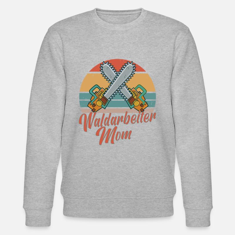 Mutter Mutti - Stanley/Stella Unisex Bio-Sweatshirt CHANGER  - Grau meliert