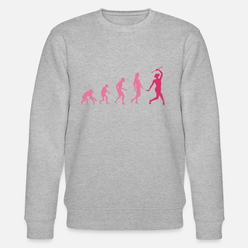 Gymnastics Evolution Dance Gymnastics - Stanley/Stella CHANGER Unisex Organic Sweatshirt - heather grey