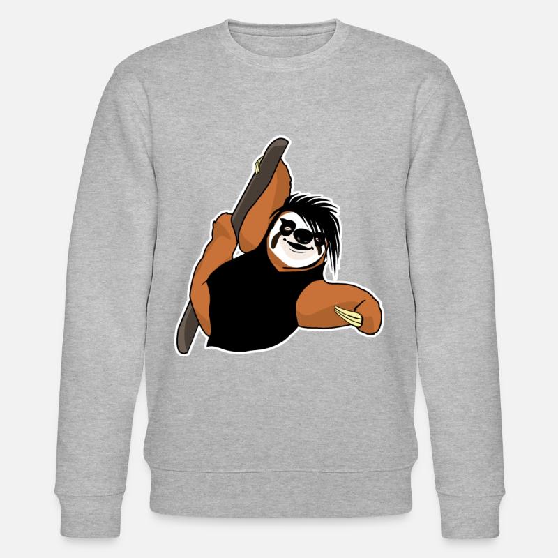 Goth Sloth Gothic - Stanley/Stella CHANGER Unisex Organic Sweatshirt - heather grey