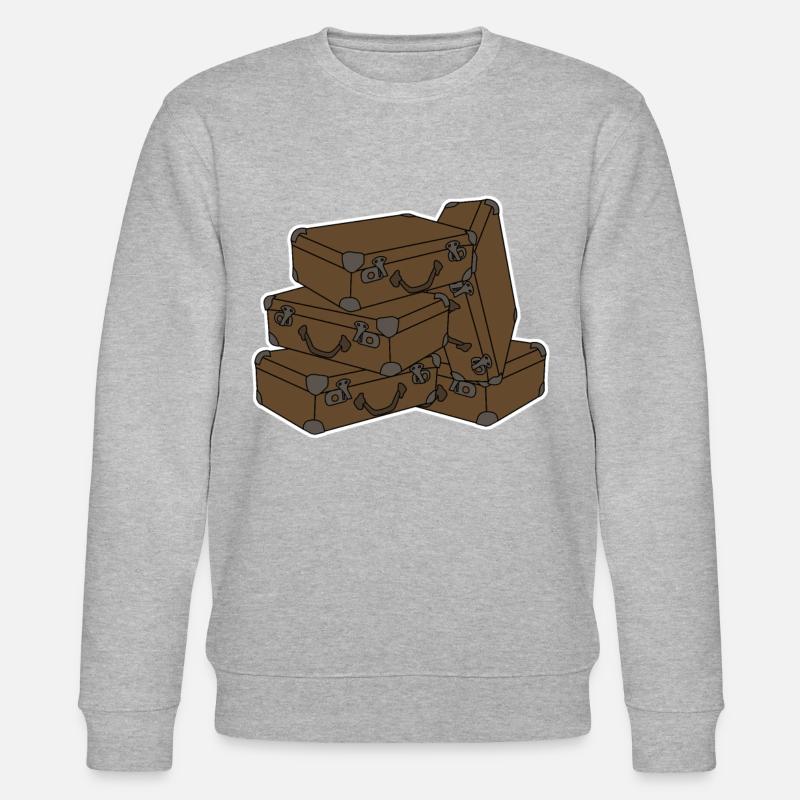 Valise Bagages de voyage Valises - Sweat bio CHANGER Stanley/Stella Unisexe - gris chiné
