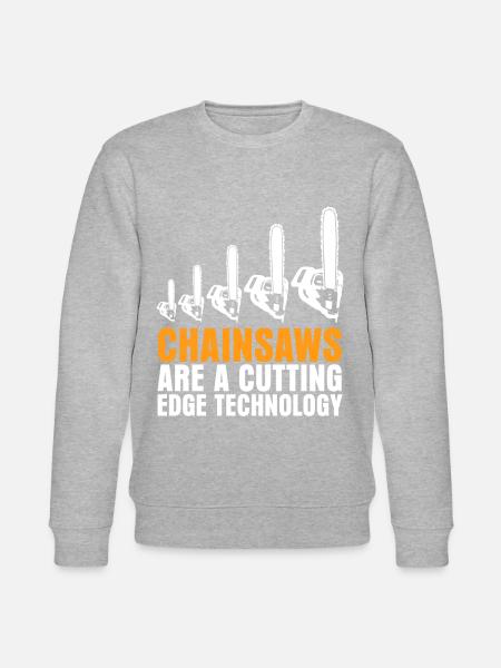 Tronçonneuse Bûcheron Tronçonneuse - Sweat bio CHANGER Stanley/Stella Unisexe - gris chiné
