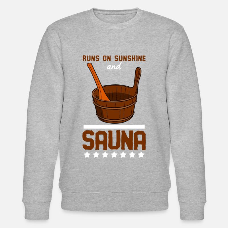 Sauna - Sweat bio CHANGER Stanley/Stella Unisexe - gris chiné