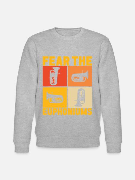 Euphonium Euphonist - Stanley/Stella CHANGER Unisex Organic Sweatshirt - heather grey