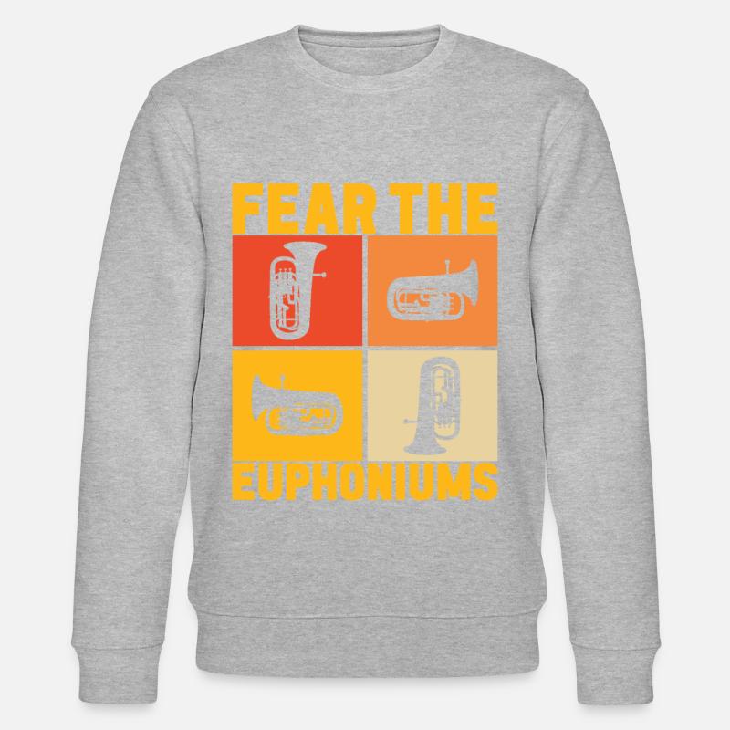 Euphonium Euphonist - Stanley/Stella CHANGER Unisex Organic Sweatshirt - heather grey