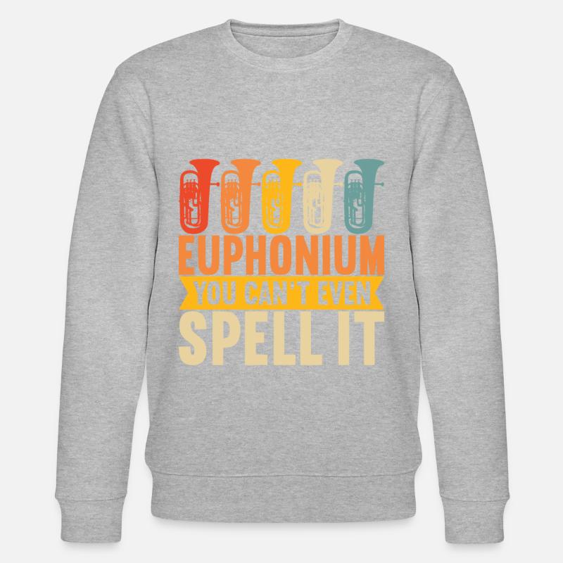 Euphonium Euphonist - Stanley/Stella CHANGER Unisex Organic Sweatshirt - heather grey