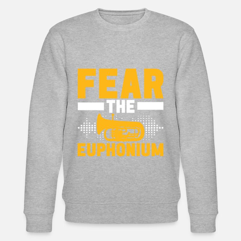 Euphonium Euphoniste - Sweat bio CHANGER Stanley/Stella Unisexe - gris chiné