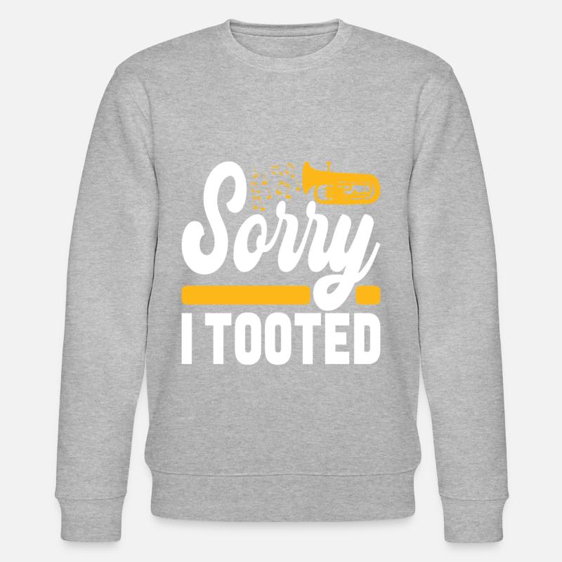 Euphonium Euphonium Player - Stanley/Stella CHANGER Unisex Organic Sweatshirt - heather grey