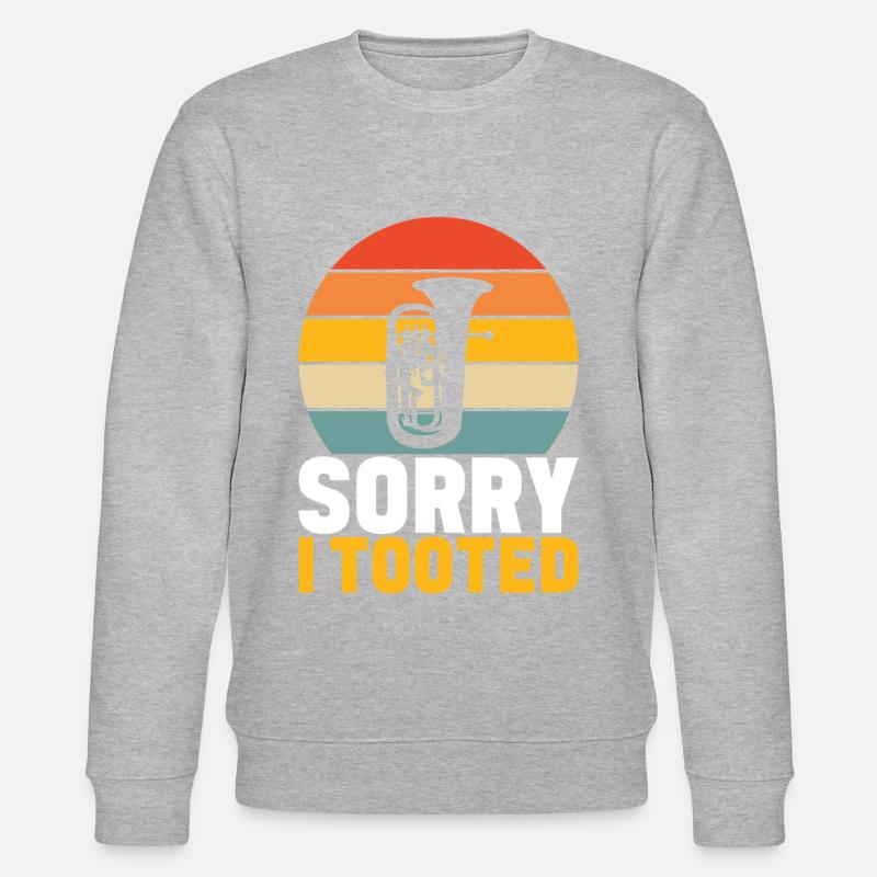 Euphonium Euphonium Player - Stanley/Stella CHANGER Unisex Organic Sweatshirt - heather grey