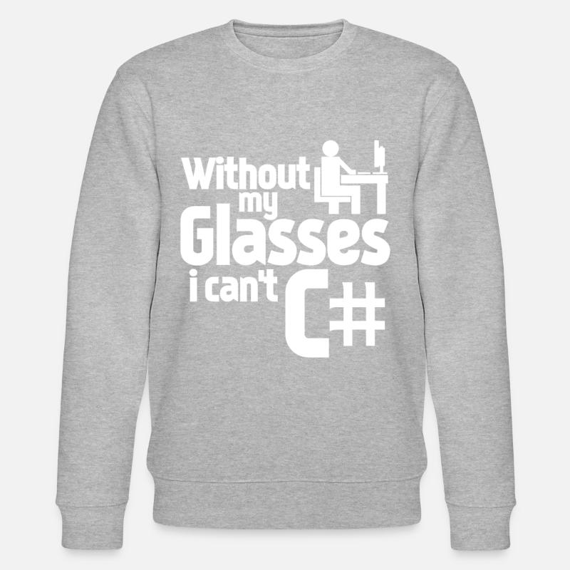 Admin Programmeur Informatique - Sweat bio CHANGER Stanley/Stella Unisexe - gris chiné