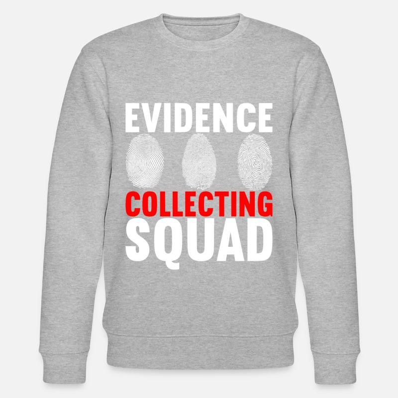 Forensics Forensic Scientist - Stanley/Stella CHANGER Unisex Organic Sweatshirt - heather grey