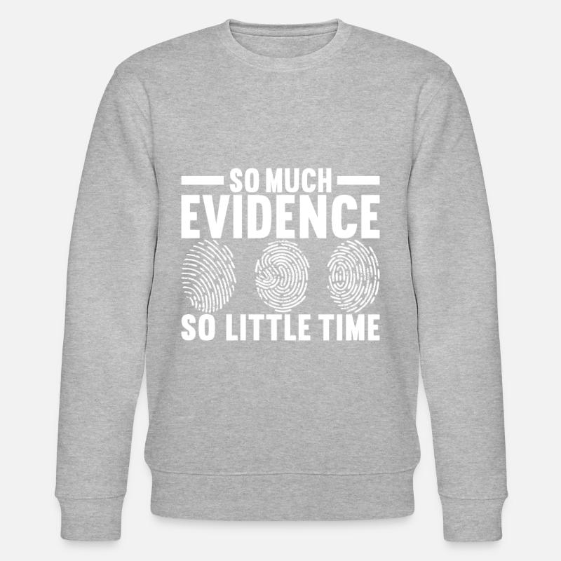 Forensics Forensic Scientist - Stanley/Stella CHANGER Unisex Organic Sweatshirt - heather grey