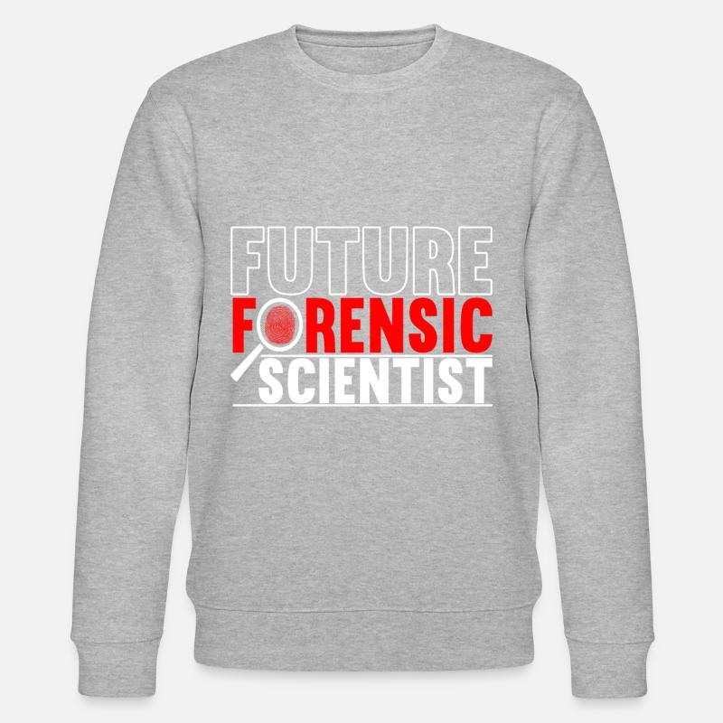Forensics Forensic Scientist - Stanley/Stella CHANGER Unisex Organic Sweatshirt - heather grey