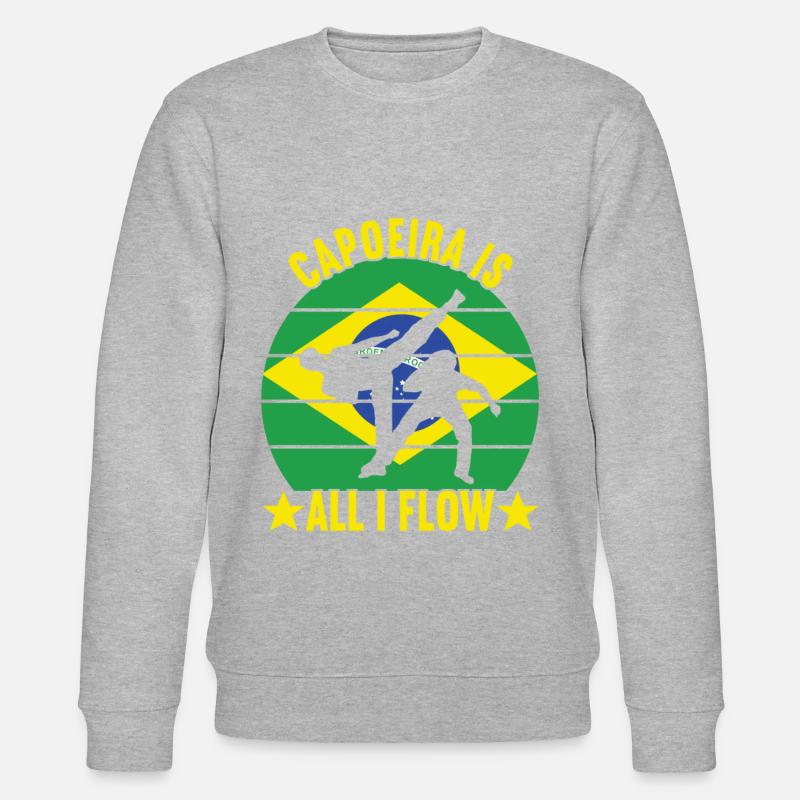 Capoeira Capoeirista - Sweat bio CHANGER Stanley/Stella Unisexe - gris chiné