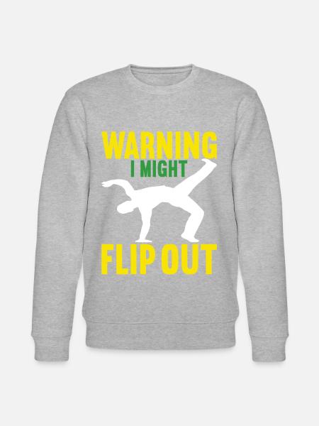 Capoeira Capoeirista - Stanley/Stella CHANGER Unisex Organic Sweatshirt - heather grey