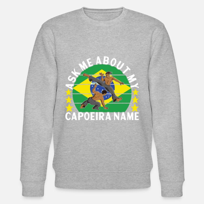 Capoeira Capoeirista - Sweat bio CHANGER Stanley/Stella Unisexe - gris chiné