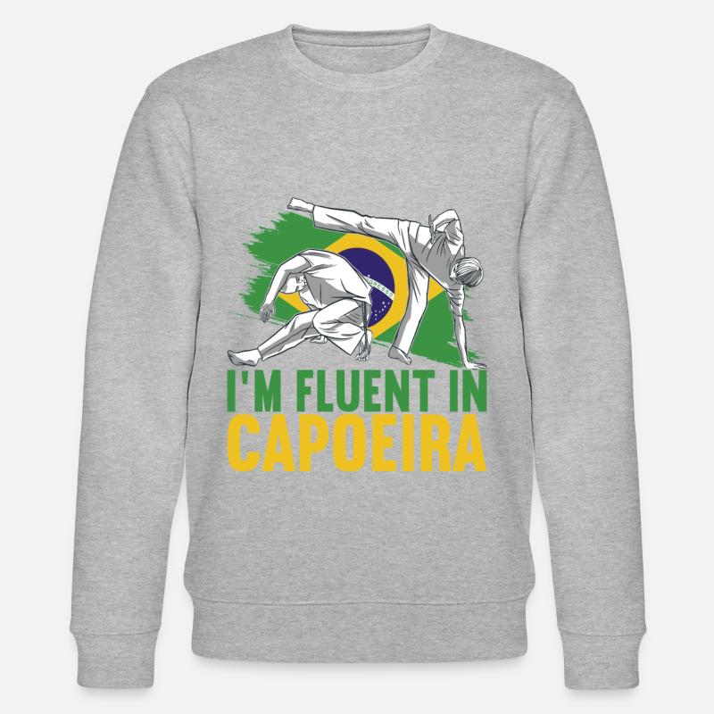 Capoeira Capoeirista - Sweat bio CHANGER Stanley/Stella Unisexe - gris chiné