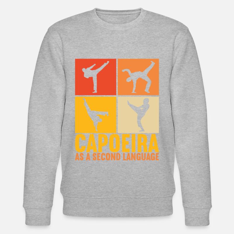 Capoeira Capoeirista - Sweat bio CHANGER Stanley/Stella Unisexe - gris chiné