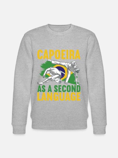 Capoeira Capoeirista - Stanley/Stella CHANGER Unisex Organic Sweatshirt - heather grey