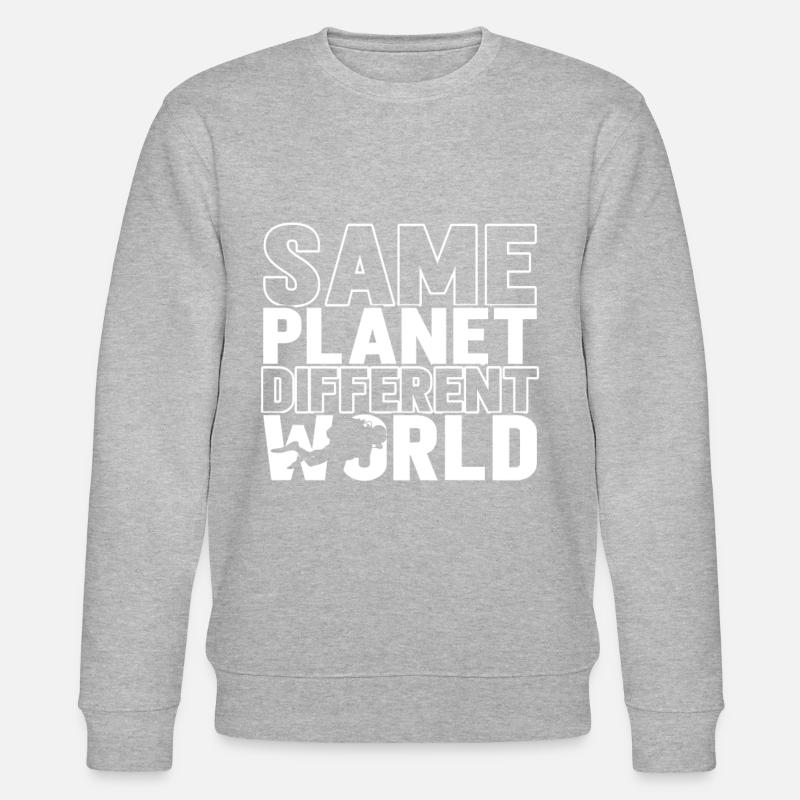Diver Diving - Stanley/Stella CHANGER Unisex Organic Sweatshirt - heather grey