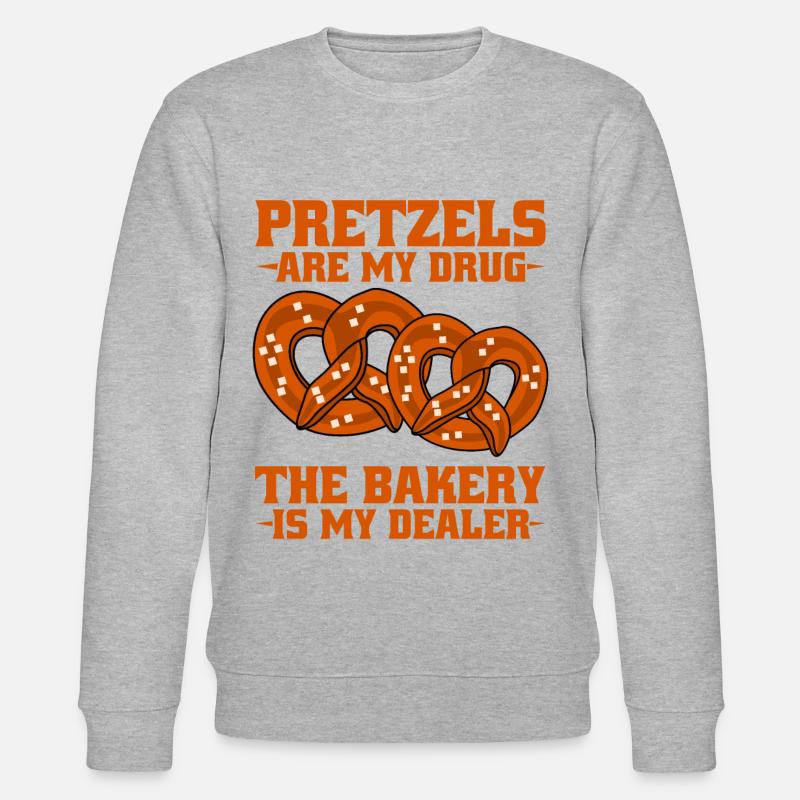 Bretzels Bretzel - Sweat bio CHANGER Stanley/Stella Unisexe - gris chiné