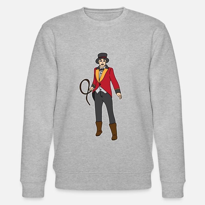 Ringmaster circus ringmaster daddy gift - Stanley/Stella CHANGER Unisex Organic Sweatshirt - heather grey
