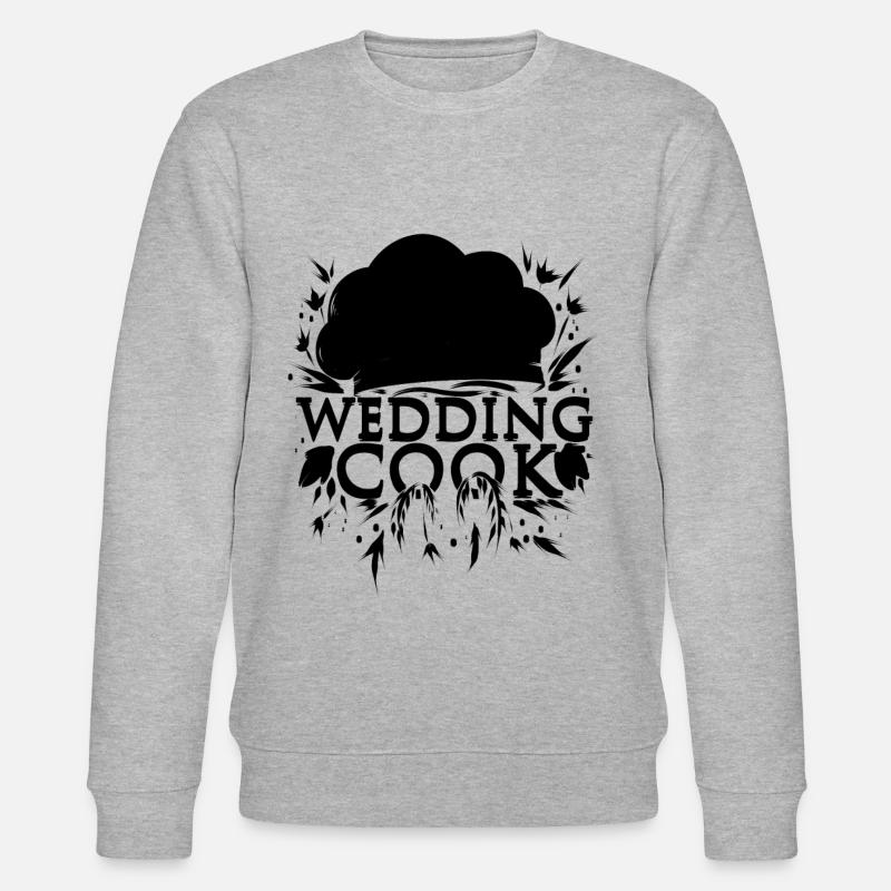 Cuisinier de mariage - Sweat bio CHANGER Stanley/Stella Unisexe - gris chiné