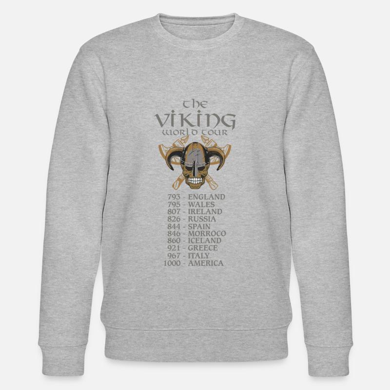 VIKINGS - Sweat bio CHANGER Stanley/Stella Unisexe - gris chiné