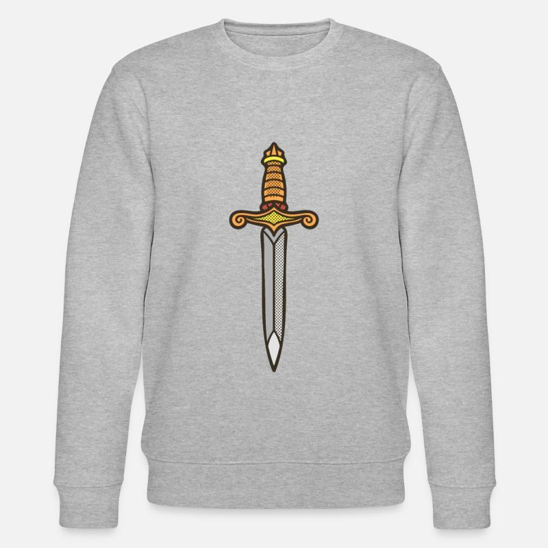 Sword - Stanley/Stella CHANGER Unisex Organic Sweatshirt - heather grey