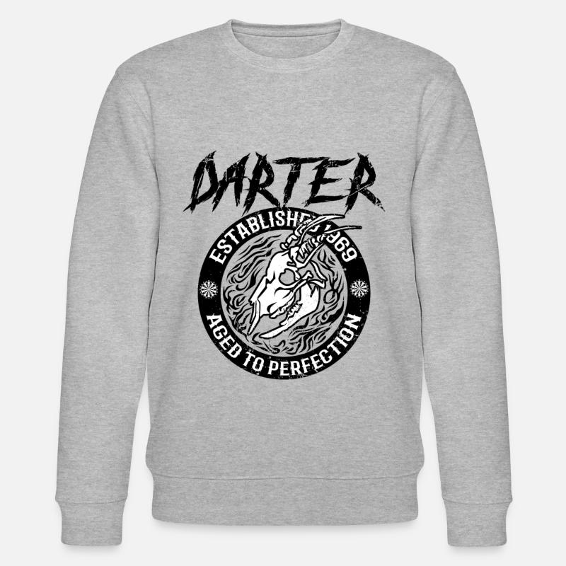 Fléchettes Fléchettes Fléchettes Fléchettes cadeau - Sweat bio CHANGER Stanley/Stella Unisexe - gris chiné