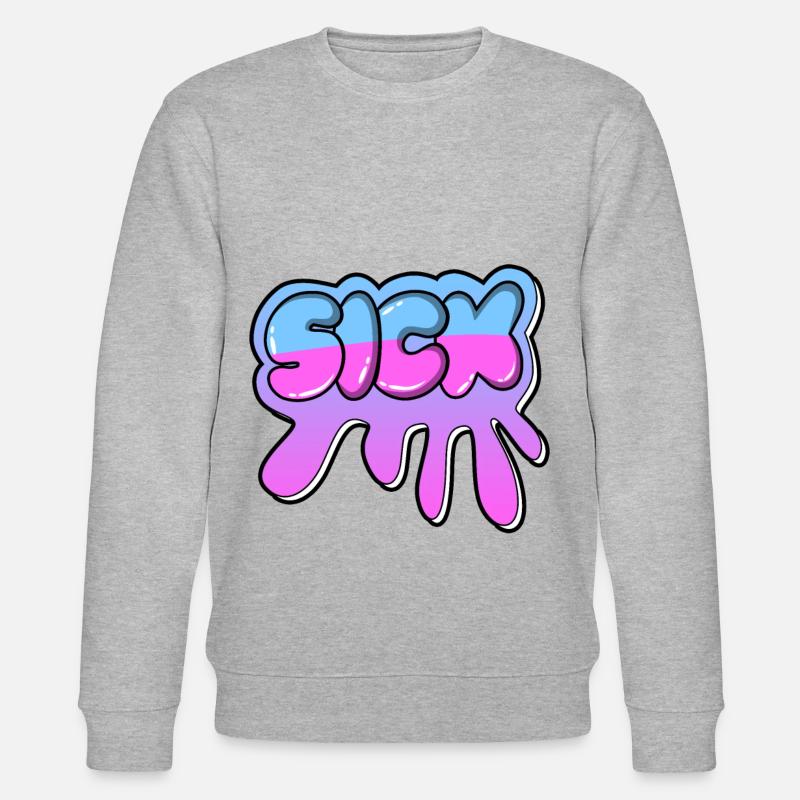 Graffiti - Sweat bio CHANGER Stanley/Stella Unisexe - gris chiné