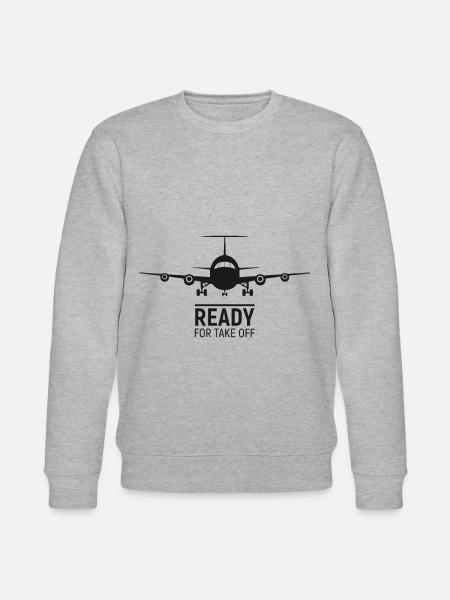 Ready ForTake Off - Stanley/Stella CHANGER Unisex Organic Sweatshirt - heather grey