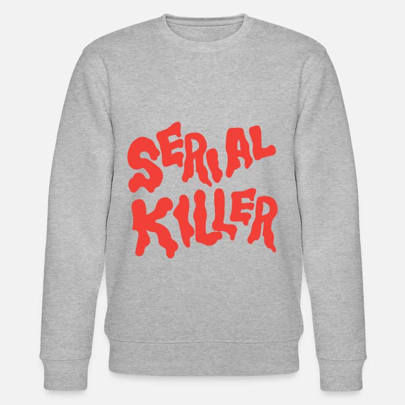 serial killer - Sweat bio CHANGER Stanley/Stella Unisexe - gris chiné