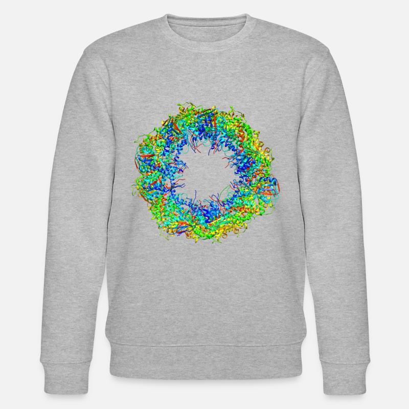 Biologie structurale molécule de chaperonine - Sweat bio CHANGER Stanley/Stella Unisexe - gris chiné