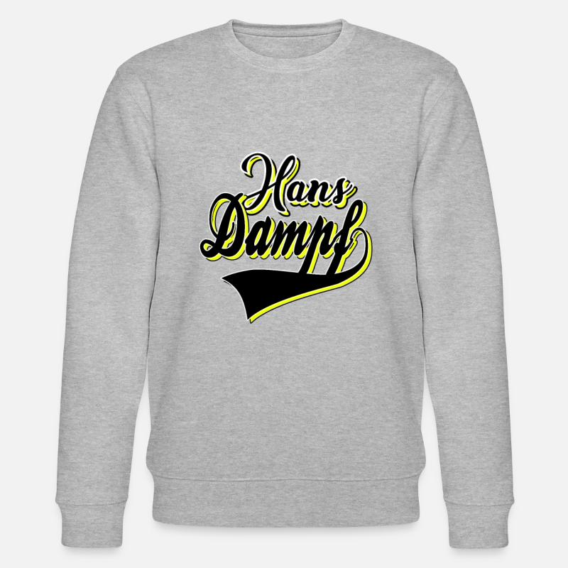 Hans Dampf - Stanley/Stella Unisex Bio-Sweatshirt CHANGER  - Grau meliert