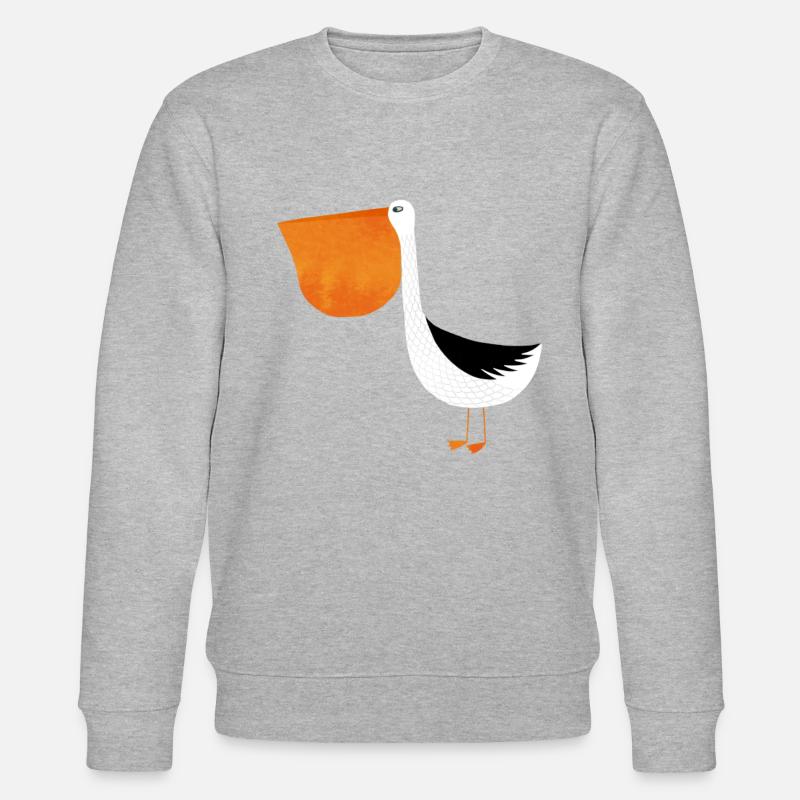 Pelikan - Stanley/Stella Unisex Bio-Sweatshirt CHANGER  - Grau meliert